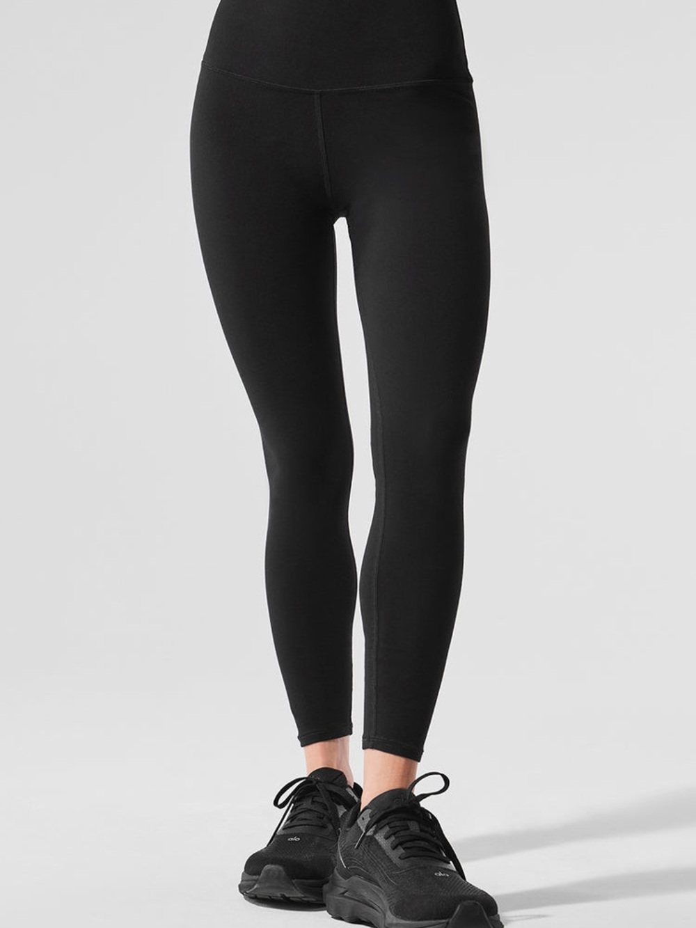 ALO Alosoft 7/8 Black High-Rise Legging